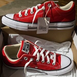NEW Converse Kids CTAS Street Slip Sneakers | Red | Size 5 | New In Box